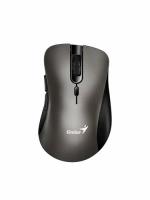 Мышь беспроводная Genius Ergo 8100S AI серебристо-серый, 1600 dpi, радиоканал, USB, кнопки - 6