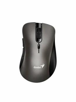 Мышь беспроводная Genius Ergo 8100S AI серебристо-серый, 1600 dpi, радиоканал, USB, кнопки - 6