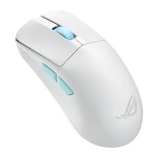 Мышь беспроводная/проводная ASUS ROG Harpe Ace Aim Lab Edition белый, 36000 dpi, радиоканал, Bluetooth, USB, кнопки - 5