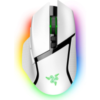 Мышь беспроводная/проводная Razer Basilisk V3 Pro 35K белый, 35000 dpi, радиоканал, Bluetooth, USB, кнопки - 11