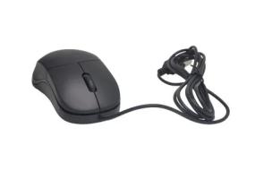 Мышь проводная Qumo Simple Office M92 черный, 1000 dpi, USB, кнопки - 3