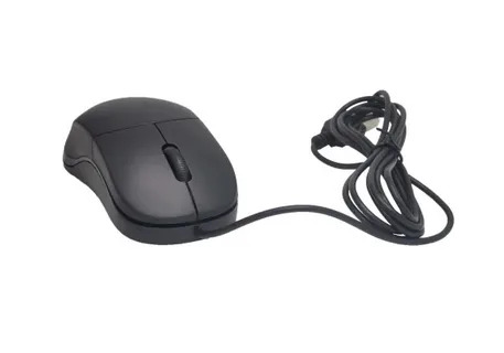 Мышь проводная Qumo Simple Office M92 черный, 1000 dpi, USB, кнопки - 3