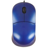 Мышь проводная Qumo Simple Office M92 синий, 1000 dpi, USB, кнопки - 3