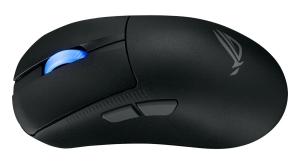 Мышь беспроводная/проводная ASUS ROG Keris II ACE черный, 42000 dpi, радиоканал, Bluetooth, USB, кнопки - 6