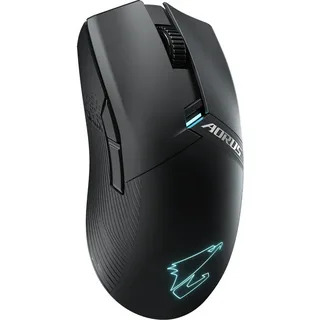 Мышь беспроводная/проводная Gigabyte GM-AORUS M6 черный, 26000 dpi, радиоканал, USB, кнопки - 8