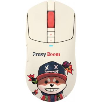 Мышь беспроводная/проводная A4Tech Bloody R72 Ultra Duo Proxy Boom бежевый, 20000 dpi, USB Type-A/Type-C, радиоканал, кнопки-7