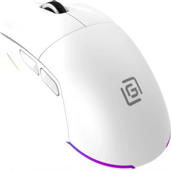 Мышь беспроводная Oklick 900GMW белый, 26000 dpi, радиоканал, Bluetooth, USB, кнопки - 6