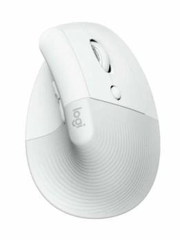 Мышь беспроводная Logitech Lift Vertical Ergonomic белый/PALE GREY (4000dpi 6but) (910-006480)