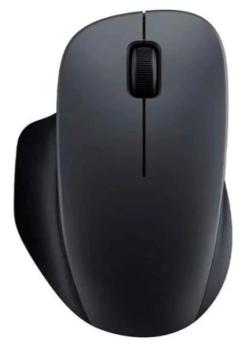 Мышь беспроводная Xiaomi Wireless Mouse Comfort Edition черный, 1200 dpi, радиоканал, USB, кнопки - 3