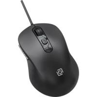 Мышь проводная Oklick 211M черный, 2400 dpi, USB, кнопки - 6