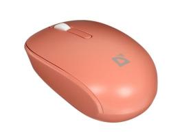 Мышь беспроводная Defender Smart MM-396 красный, 1600 dpi, радиоканал, Bluetooth, USB, кнопки - 3