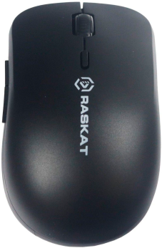 Мышь беспроводная Raskat M006W черный, 1600 dpi, радиоканал, USB, кнопки - 6