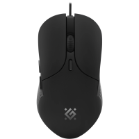 Мышь проводная Defender Oria GM-178 черный, 3600 dpi, USB, кнопки - 6
