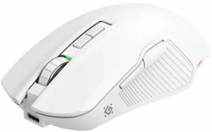 Мышь беспроводная/проводная Defender Whisper GM-209 белый, 7200 dpi, радиоканал, Bluetooth, USB, кнопки - 8