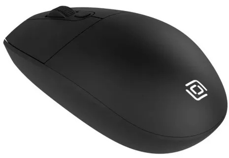 Мышь беспроводная Oklick 201MW черный, 1600 dpi, радиоканал, USB, кнопки - 4