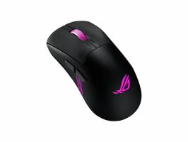 Мышь беспроводная/проводная ASUS ROG Keris II Origin чёрный, 42000 dpi, USB Type-A, радиоканал, Bluetooth, кнопки - 5