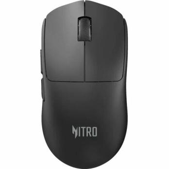 Мышь беспроводная/проводная Acer Nitro OMR402 черный, 26000 dpi, радиоканал, Bluetooth, USB, кнопки - 5