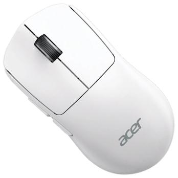 Мышь беспроводная/проводная Acer OMR401 белый, 12000 dpi, радиоканал, Bluetooth, USB, кнопки - 5