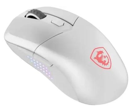 Мышь беспроводная/проводная MSI Versa 300 Elite белый, 26000 dpi, радиоканал, Bluetooth, USB, кнопки - 6
