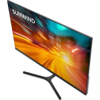 Монитор 23.8" SunWind SM-24FI401 IPS 1920x1080, 180 Гц, 1 мс, 16:9, 250 кд/м², 1xVGA, 1xHDMI, 1xDP, 1x3.5 мм, черный