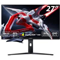 Монитор 27" Xiaomi GPro 27i ELA5585EU IPS Mini-LED 2560x1440, 180 Гц, 1 мс, 16:9, 1000 кд/м², 2xHDMI, 2xDP, 1x3.5 мм, черный