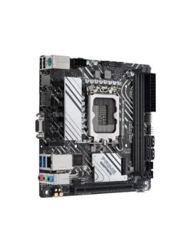 Материнская плата ASUS PRIME H610I-PLUS-CSM, LGA 1700, Intel H610, 2xDDR5, 4xSATA, 1xM.2 PCIe 3.0 x4, 1xPCIe 4.0 x16, 1xHDMI, 1xDP, 1xVGA, 2xUSB-A 3.2 Gen 1, 2xUSB-A 2.0, 1x 1Gb LAN, 3x3.5 мм, 7.1, Mini-ITX