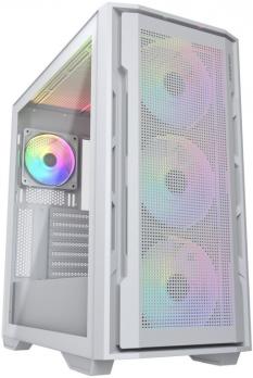 Корпус Cougar Uniface X RGB V2 White, без БП, белый