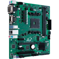 Материнская плата ASUS Pro A520M-C II/CSM, AM4, AMD A520, 2xDDR4, 4xSATA, 1xM.2, 1xPCI-E 3.0 x16, 2xPCI-E x1, 1xDVI-D, 1xDP, 1xHDMI, 1xVGA, 1x 1Gb LAN, 2xUSB-A 2.0, 4xUSB-A 3.2 Gen 1, 3x3.5 мм, Micro-ATX