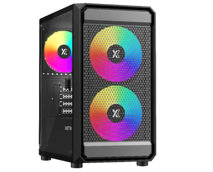 Корпус XASTRA A303M 3ARGB Black (A303M-2FC14A-1FC12A-D)