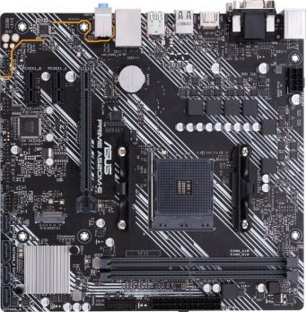 Материнская плата ASUS PRIME A520M-E/CSM, AM4, AMD A520, 2xDDR4, 4xSATA, 1xM.2, 1xPCIe 3.0 x16, 2xPCIe x1, 1xDVI-D, 1xHDMI, 1xVGA, 1x 1Gb LAN, 1xUSB-A 3.2 Gen 2, 2xUSB-A 2.0, 4xUSB-A 3.2 Gen 1, 3x3.5 мм, 7.1, mATX