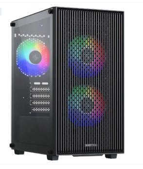 Корпус XASTRA  A307M 3FRGB Black