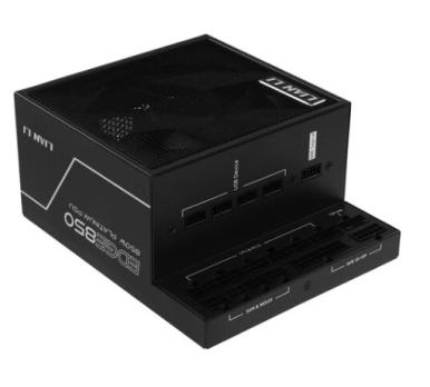 Блок питания Lian Li EG1000G / Black / ATX 3.1, 1000W, 80 PLUS Gold, PCIe 5.1, APFC, USB/FAN HUB, 120mm FDB Fan, Fully Modular / G9P.EG1000G.BH00.RU
