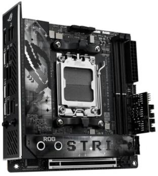 Материнская плата ASUS ROG STRIX X870-I GAMING WIFI, AM5, AMD X870, 2xDDR5, 2xSATA, 2xM.2, 1xPCI-E 5.0 x16, 1xHDMI, 2xUSB-C USB4, 1xUSB-C 10Gbps, 4xUSB-A 10Gbps, 1x 2.5Gb LAN, 2x3.5 мм, Mini-ITX