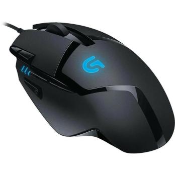 Мышь проводная Logitech G402 Hyperion Fury черный, 4000 dpi, USB, кнопки - 8