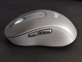 Мышь беспроводная Logitech Signature M650 графитовый, 4000 dpi, радиоканал, Bluetooth, USB, кнопки - 5