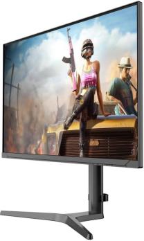 Монитор 31.5" NPC MQ3207-Y IPS 2560x1440, 60 Гц, 4 мс, 16:9, 350 кд/м², 2xHDMI 2.0, DP, 3.5 Jack, USB, динамики (2x3 Вт), FreeSync, G-Sync, регулировка по высоте, черный