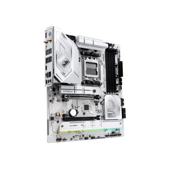 Материнская плата ASRock X870 STEEL LEGEND WIFI, AM5, AMD X870, 4xDDR5, 4xSATA, 3xM.2, 1xPCIe 5.0 x16, 1xPCIe 5.0 x4, 1xHDMI, 1x2.5Gb LAN, Wi-Fi 7, Bluetooth 5.4, 2xUSB-C 40Gbps, 2xUSB-A 10Gbps, 3xUSB-A 5Gbps, 4xUSB-A 2.0, 1xTOSLINK, 2x3.5 мм, 7.1, 