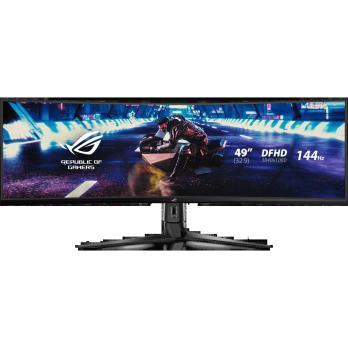 Монитор 49" ASUS ROG Strix XG49VQ VA 3840x1080, 144 Гц, 4 мс, 32:9, 450 кд/м2, 2xHDMI, 1хDP, изогнутый, черный