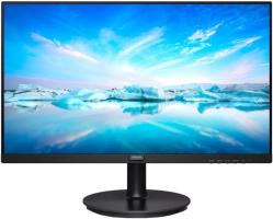 Монитор 21.5" Philips 222V8LA (00/01) VA 1920x1080, 75 Гц, 4 мс, 16:9, 250 кд/м2, 1xHDMI, 1xDP, 1xVGA, 1x3.5 мм, черный
