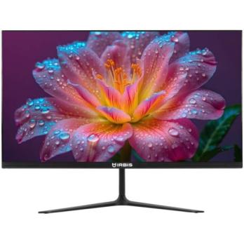 Монитор IRBIS GROOVYVIEW 22 21.5'' LED Monitor 1920x1080, 16:9, IPS, 250 cd/m2, 1000:1, 3ms, 178°/178°, VGA, HDMI, DP, Audio output, 75Hz, Speak, Tilt, VESA 75х75, Внутр. Бп, Black 1y (China)