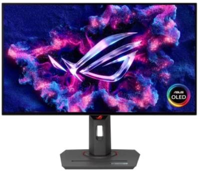 Монитор 26.5" ASUS ROG Strix XG27AQDMG OLED 2560x1440, 240 Гц, 0.03 мс, 16:9, 450 кд/м², 2xHDMI, 1xDP, 2xUSB, 1x3.5 мм, 2x2 Вт, черный