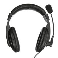 Гарнитура Oklick HS-M137V чёрный, проводная, 3.5 мм