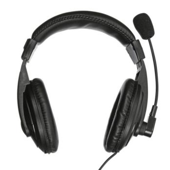 Гарнитура Oklick HS-M137V чёрный, проводная, 3.5 мм