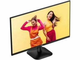 Монитор 23.8" AOC Q24B35 IPS 2560x1440, 120 Гц, 4 мс, 16:9, 250 кд/м², HDMI 2.0, DP 1.4, HDR10, черный