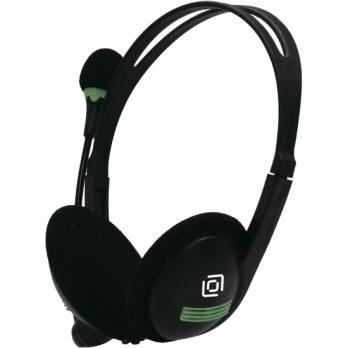 Гарнитура Oklick HS-M100 чёрный, проводная, 3.5 мм