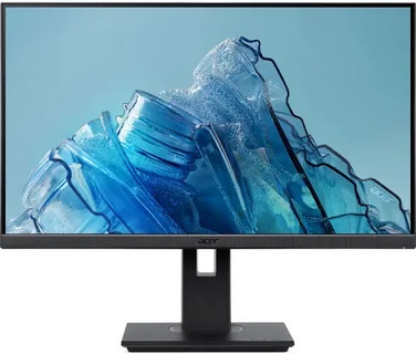 Монитор 27" Acer B277UGbmipruzx IPS 2560x1440, 120 Гц, 1 мс, 16:9, 350 кд/м², HDMI 2.0, DP 1.4, USB-C (90 Вт), 3.5 Jack, USB Hub (4x USB 3.2), динамики (2x2 Вт), HDR10, FreeSync, черный