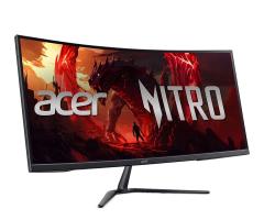 Монитор 34'' Acer ED340CURW0biip 1500R, 21:9, VA, UWQHD, 1/5ms, 250cd, 240Hz, HDMI, DP