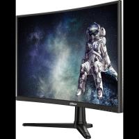 Монитор 23.8" Dahua DHI-LM24-E240C VA 1920x1080, 240 Гц, 1 мс (MPRT), 16:9, 350 кд/м², HDMI 2.0, DP 1.4, HDR10, изогнутый (1500R), черный