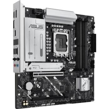Материнская плата ASUS PRIME B860M-A WIFI, LGA 1851, Intel B860, 4xDDR5, 4xSATA, 2xM.2, 1xPCIe 5.0 x16, 1xPCIe 4.0 x16, 1xPCIe 4.0 x1, 2xDP, 1xHDMI, 1x 2.5Gb LAN, 1xUSB-C 20Gbps, 1xUSB-A 10Gbps, 2xUSB-A 5Gbps, 4xUSB-A 2.0, 3x3.5 мм, 7.1, micro-ATX.