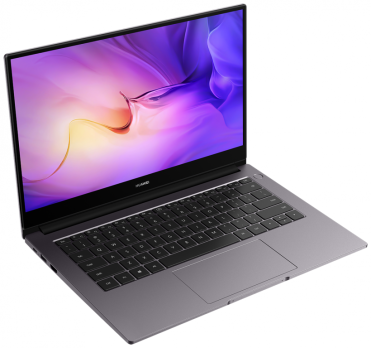 Ноутбук Huawei MateBook D 14, 14", Core i5 12450H ,8ГБ LPDDR4x, 512ГБ SSD, Intel Iris Xe, W11, серый космос